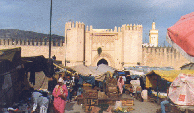 Marktplatz in Fes