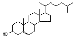 Chemische Formel von Cholesterin