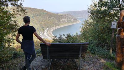 2017 Blick auf den Rhein