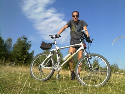 2012 Uwe mit GT-Bike auf Opel