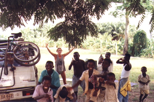 0 AFRIKA 238UweUndKinderAmSee