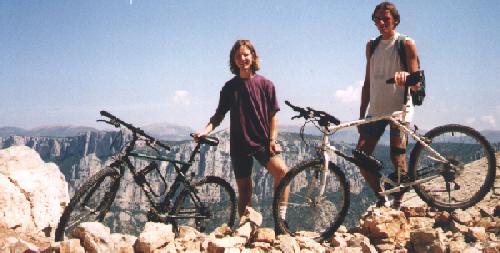 1997 Biketour in Suedfrankreich mitUwe und Tom